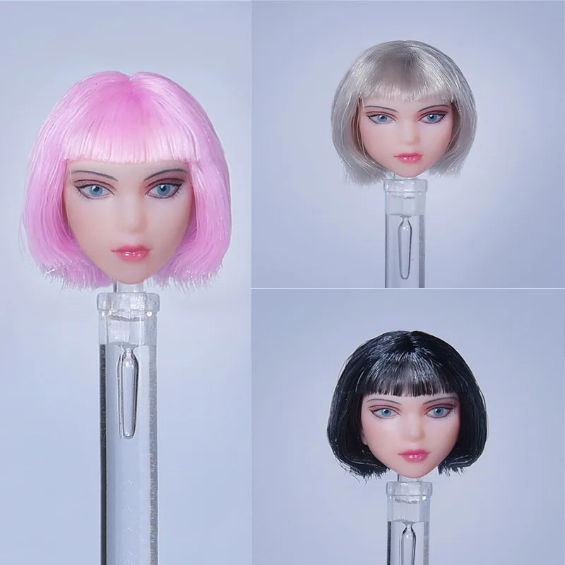 

Fire Girl Toys FG079 1/12th Female Video Game Planted Hair Head Sculpt Fit 6'' TBL PH Pale Body