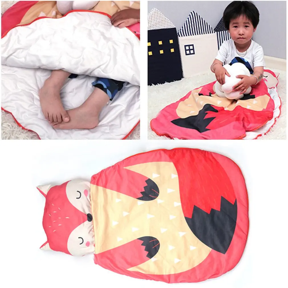 Newborn Sleeping Bag Baby Stroller Bags Cartoon Animal Warm Thick Bed Sack Winter Toddler |
