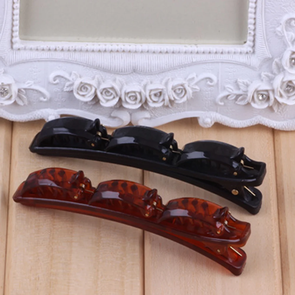 

DIY Fashion Double Layer Bangs Clip Professional Hairpins Woven Hair Style Accessories for Women Girls Styling Tools SMJGood