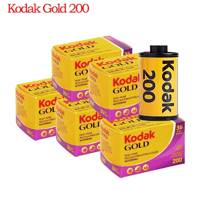 

KODAK Gold 200 Color 35mm Film 36 Exposure per Roll Fit For M35 / M38 Camera (Expiration Date: 2022)