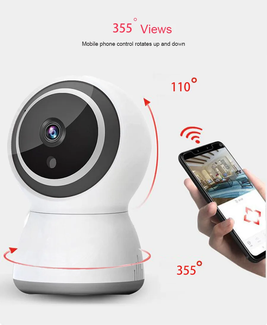 Умная WIFI камера 2 миллиона 1080P беспроводная камера|Веб-камеры| |