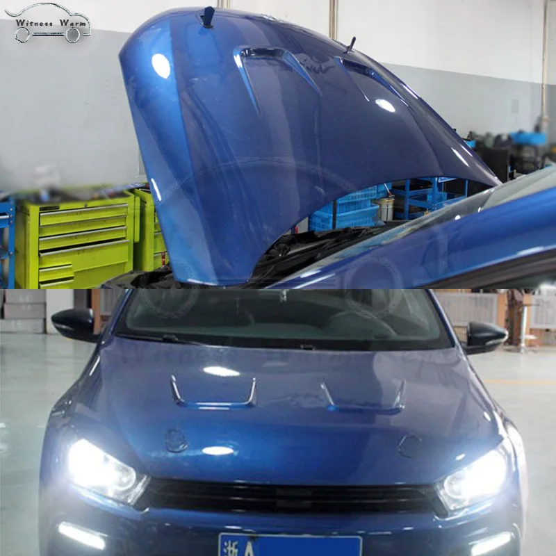 Карбоновая передняя крышка капота для Volkswagen Scirocco standard/R style 2009-UP