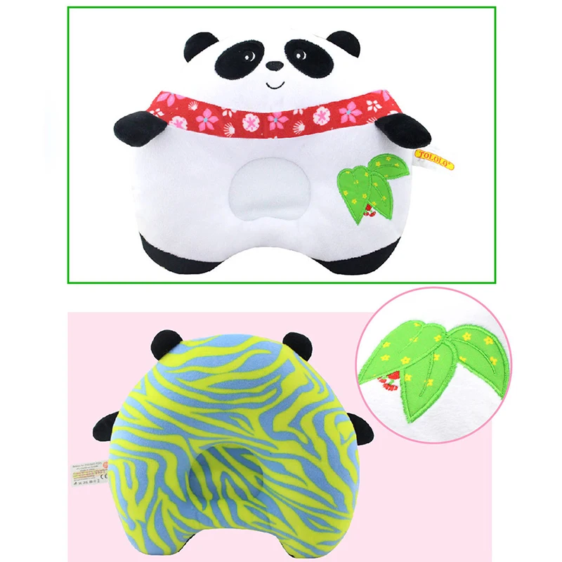 

Baby Appease Dolls Cartoon Animal Plush Toy Newborn Infant Anti-rollover Sleeping Head Positioner Pillow Cartoon Pillow