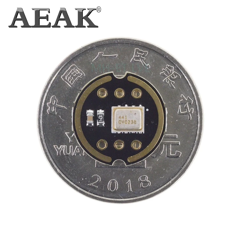 AEAK всенаправленный микрофонный модуль I2S интерфейс INMP441 MEMS Высокая точность