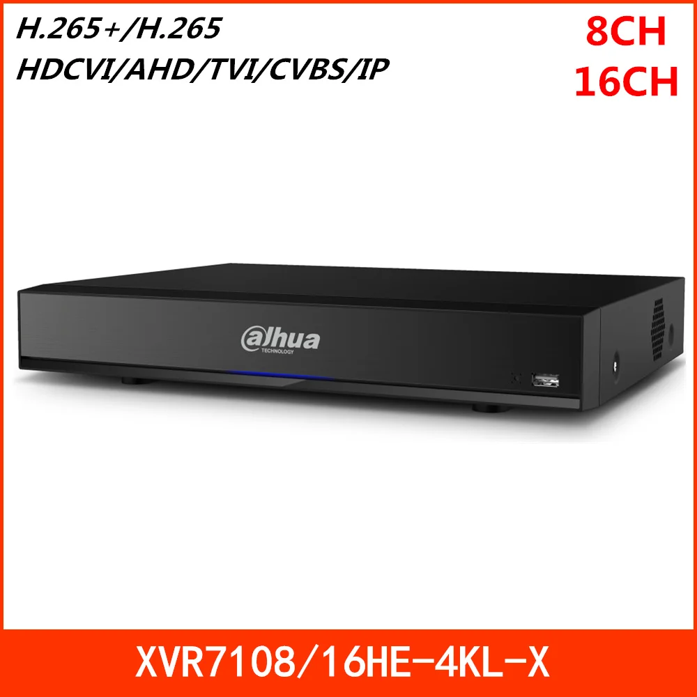 Dahua 8 канальный 16 цифровой видеорегистратор Penta образный 4K XVR Mini 1U H.265 + функции POS IoT