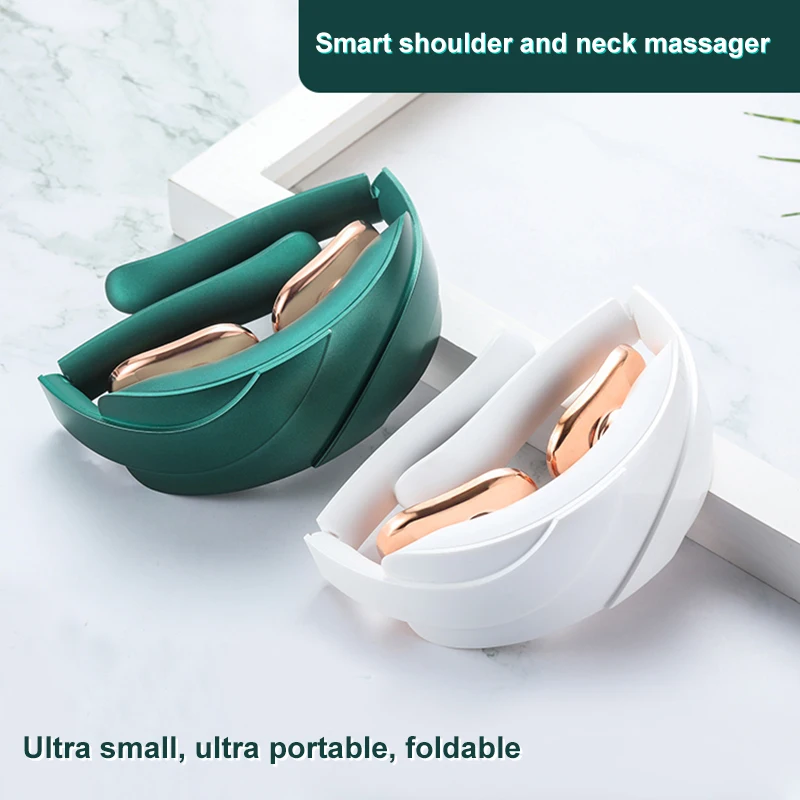 

15 Gear Smart Shoulder and Neck Massager For Pain Relief Proable Cervical Massage Instrument With Heat and Five Massage Modes