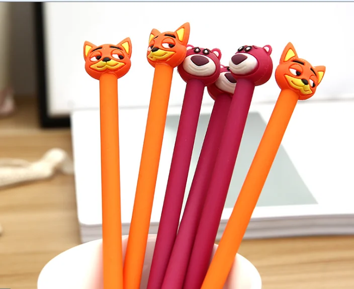 Гелевая ручка оптовая продажа 100 шт. бесплатная доставка Корея новый мультяшный