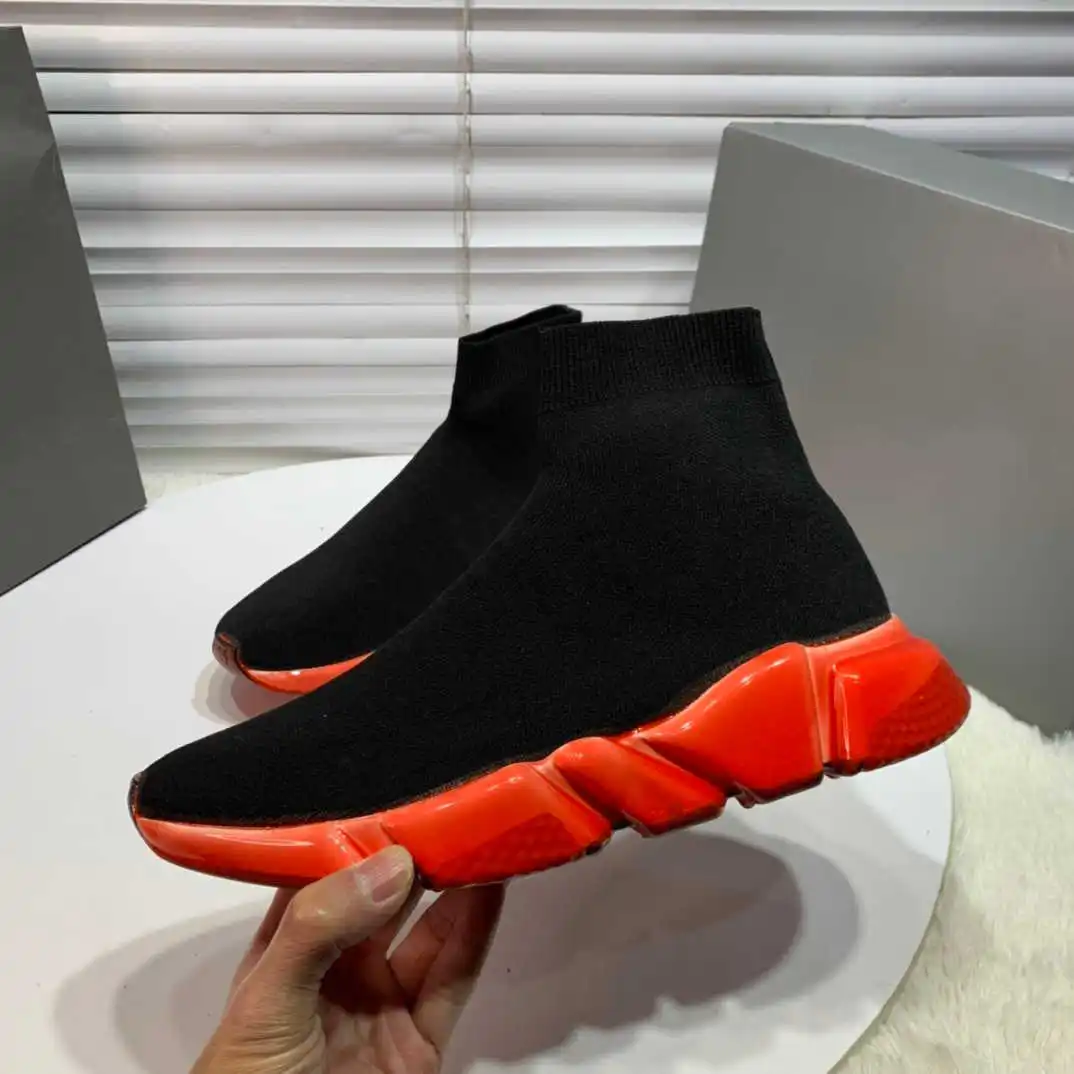 

Hot Selling Women's Casual Leather Classic Sock Boots Women's Shoes Designer Simple Women's Shoes Ins Fashion TOP2020