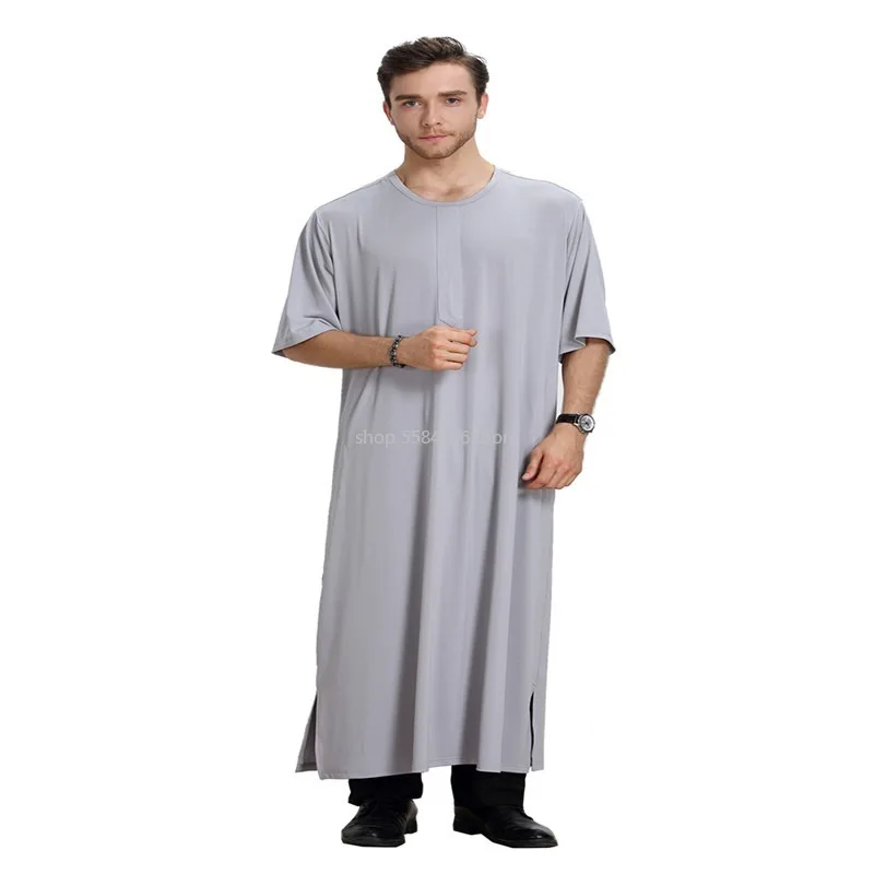 2021 Для мужчин s Ислам ic Костюмы Абаи арабских мусульманских Ближнего Востока Dubai
