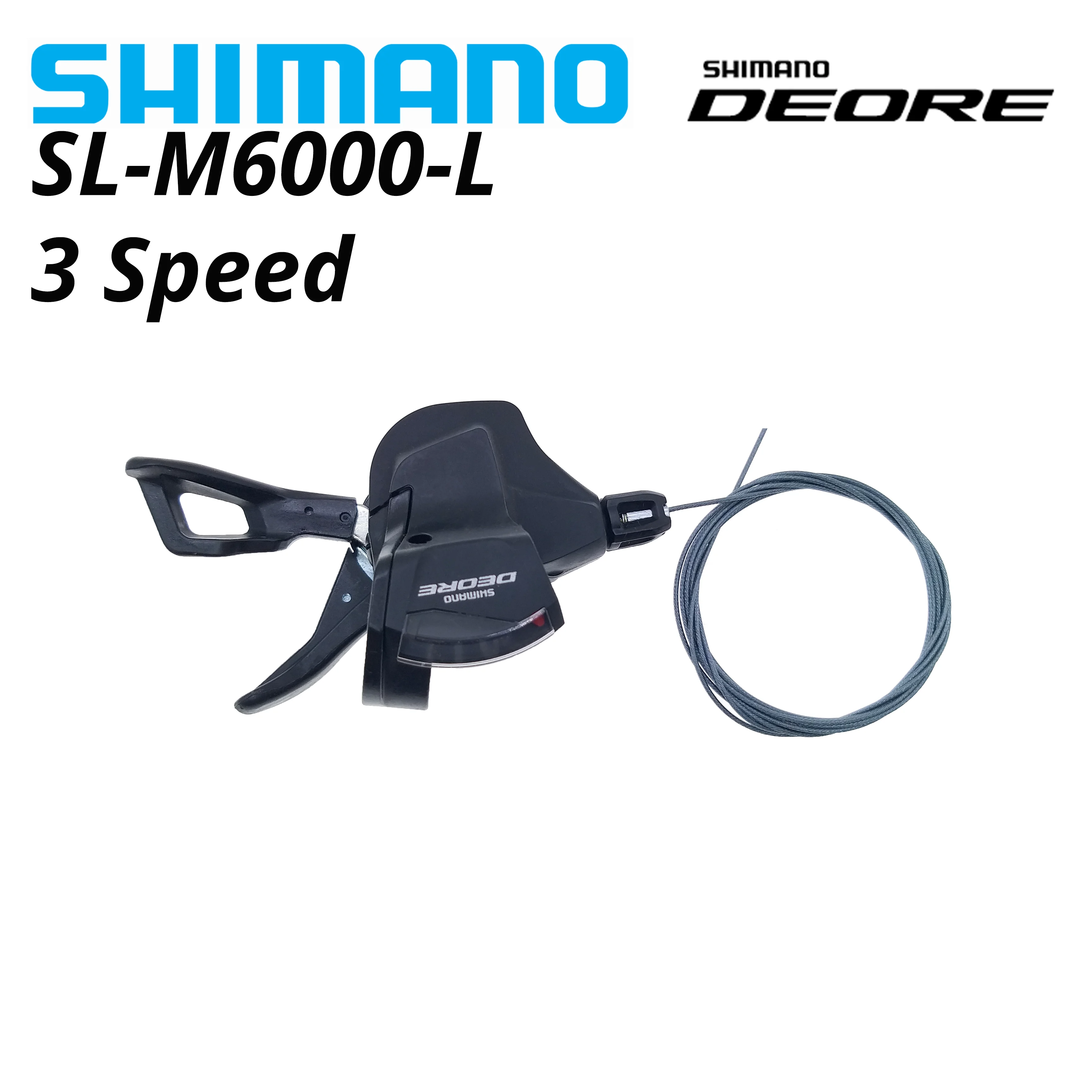 Shimano Deore SL M6000 3 Speed переключатели передач велосипеда рычаг s переключатель S 3v MTB