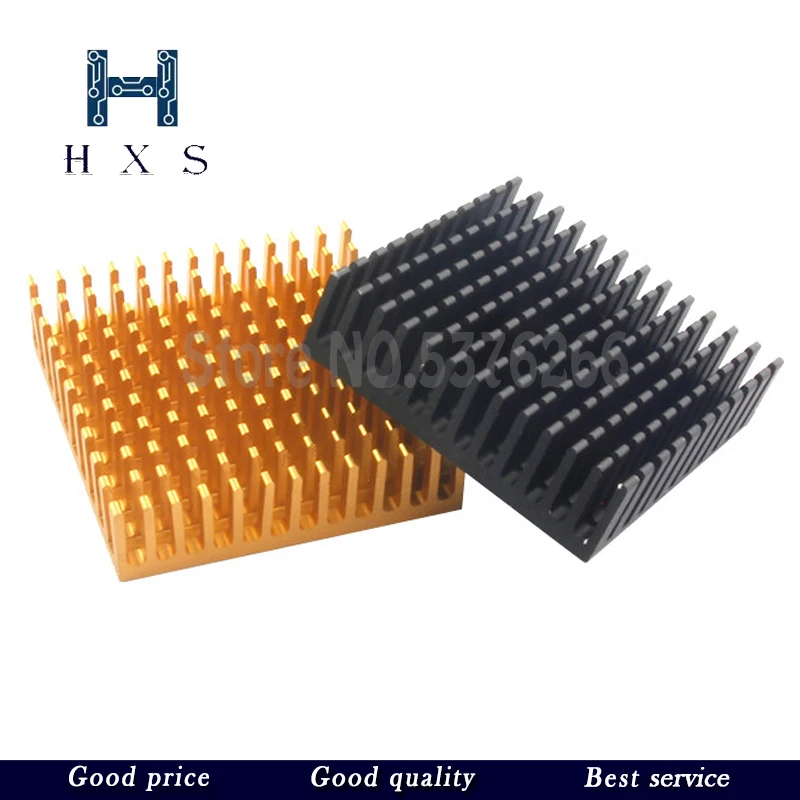 

2 шт., алюминиевые радиаторы 40 х40х10 мм 11 мм