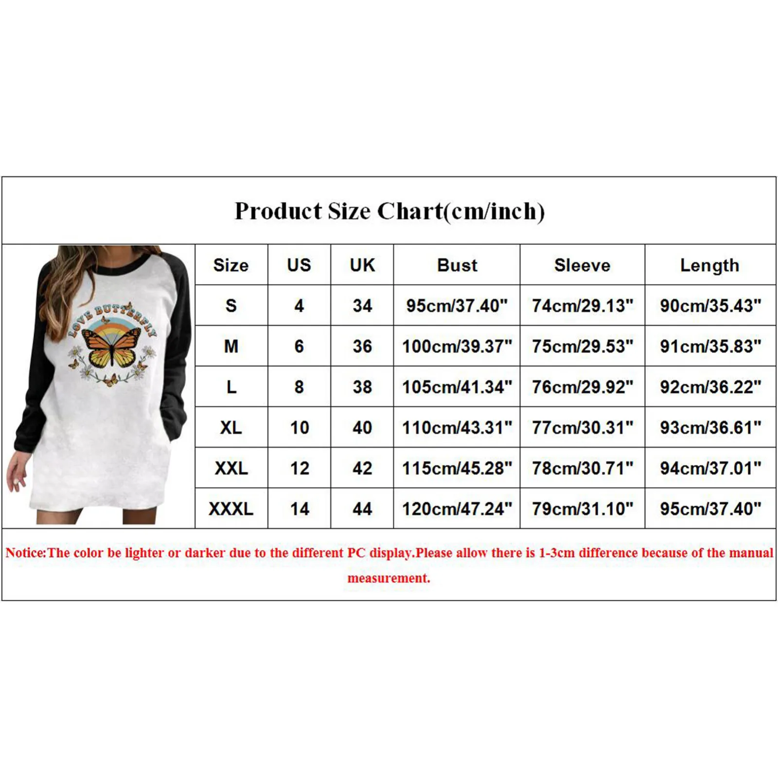 

Women's Casual dresses Round Neck Patchwork Long Sleeve green Butterfly Print Mini Dress With Pocket roupas femininas#25