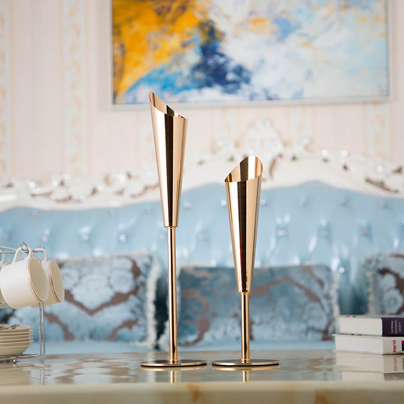Candlestick Setting up Candlelight Dinner Projects Lights Nordic Iron Art Home Decorations Creative Personality | Дом и сад