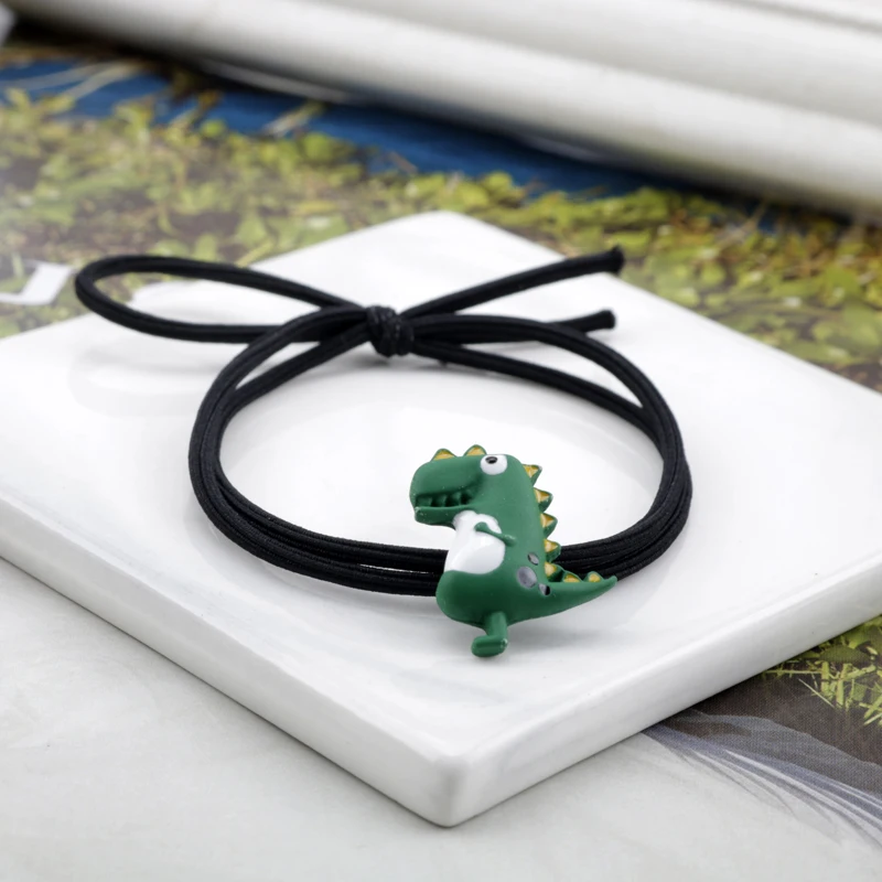 Эластичная резинка для волос маленьких девочек милая мультяшная под крокодила