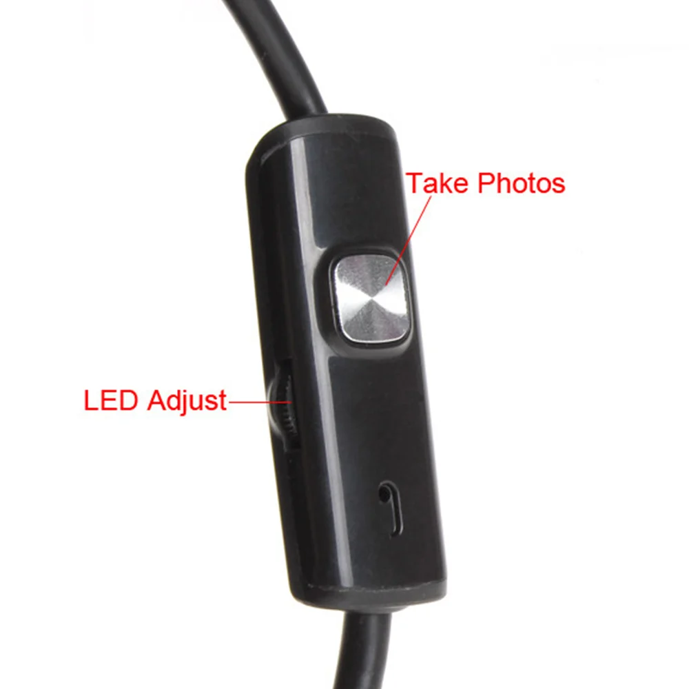 Gizcam 1/1. 5/3. 5 м мм USB эндоскоп с OTG эндоскопа камера в реальном времени видео бороскоп