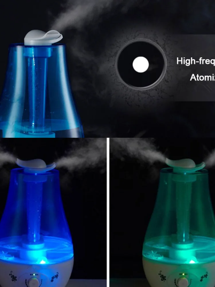 Humidifier Essential Oil Diffuser Aroma Umidificador Mist Maker Bedroom 110V 220V | Бытовая техника