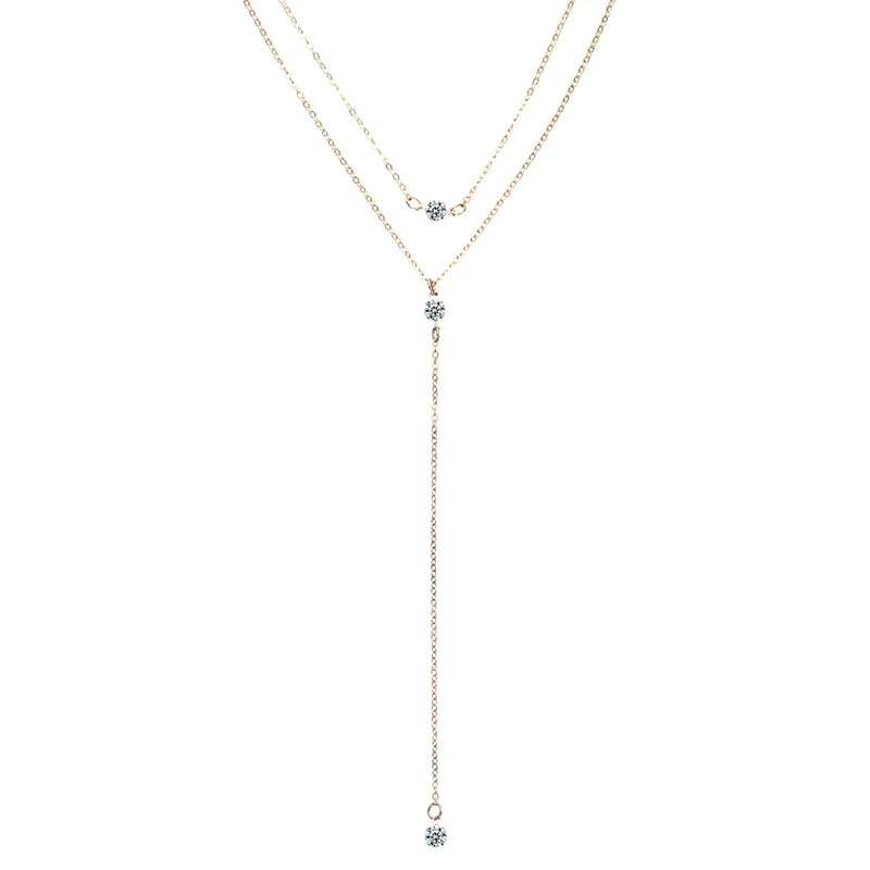 Новое поступление многослойная длинная кисточка цепочка очаровательное женское