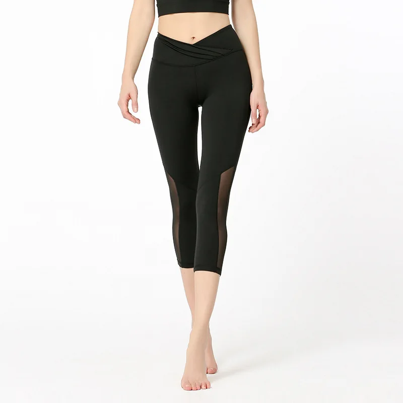 

High Quality Womens Leggings Gym Leggings Yoga Pants High Waist Slimming Sports Pants Breathable Fitness Runing Yoga Leggings
