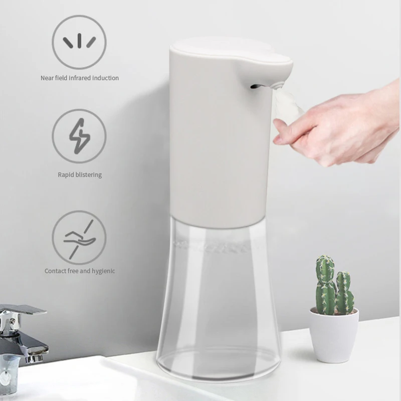 

300ml Automatic Soap Dispenser Vertical Touchless Induction Foam Automatic Electric Soap Dispenser Bathroom Hardware