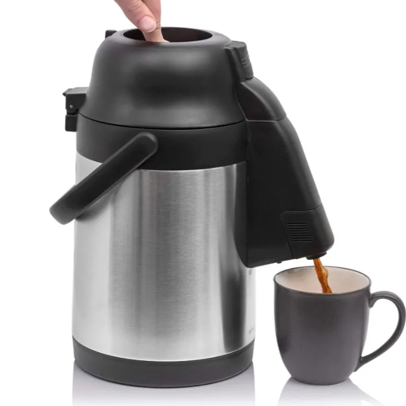 

Thermal Insulation Pot Household Large-capacity Thermal Insulation Kettle Thermos Bottle Press The Boiling Water Thermos Bottle