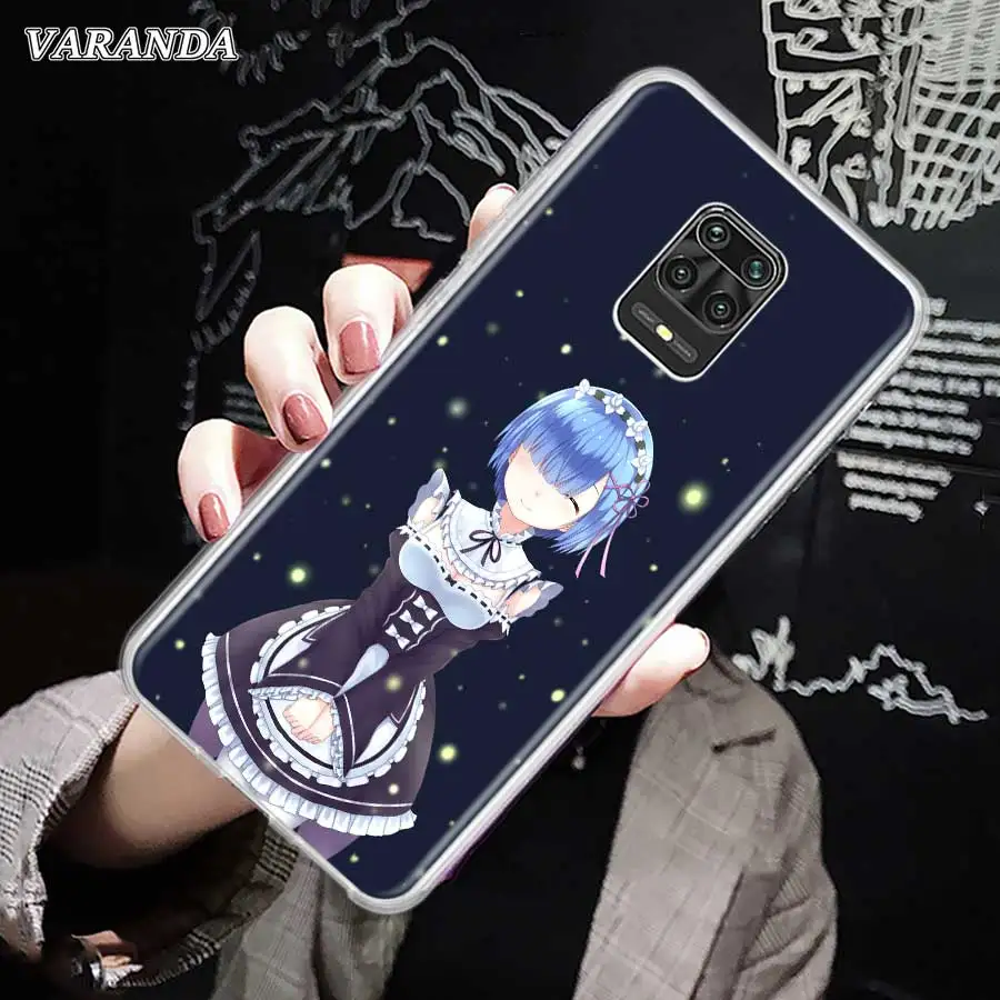 

Silicone Phone Case For Xiaomi Redmi 9 9A 9C 8 8A 7 7A Note 9 9S 8 8T 9 Pro 7 Soft Back Cover Coque Fundas Rem - ReZero Housing