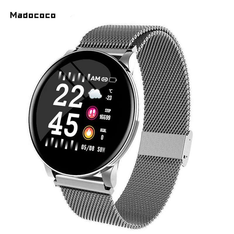 Новые bluetooth W8 умные часы IOS/Android для мужчин и женщин водонепроницаемые