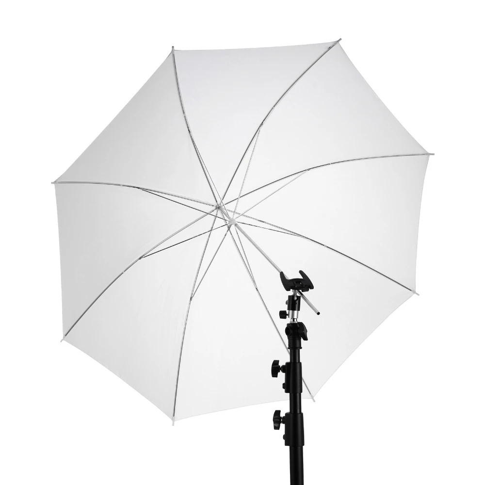 2 шт. фото студия видео Umbrella Камера 33 &quot83cm прозрачный белый фон для фотосъемки