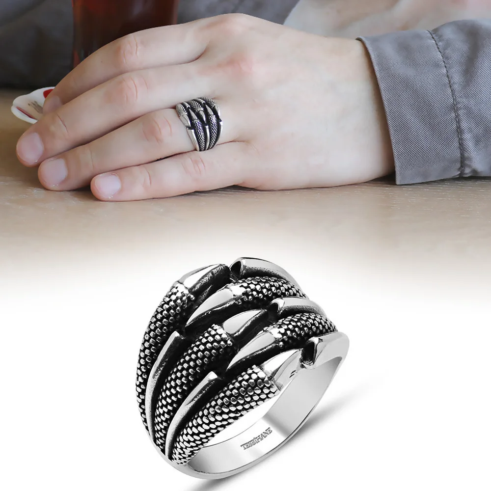 

Eagle Claw Design 925 Sterling Silver Men 'S Ring