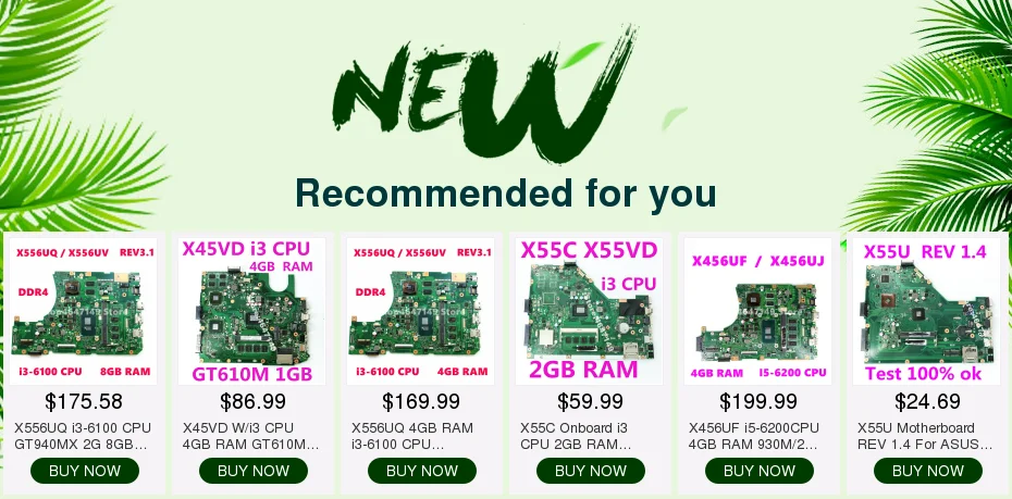 X756UA материнская плата REV2.0 I3-6100 Процессор Материнская плата Asus X756U X756UJ X756UB X756UV Материнская плата ноутбука USB3.0 Тесты ОК