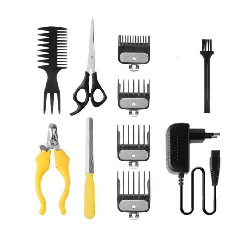 Триммер для шерсти домашних животных от kemei триммер с низким уровнем шума кошек и