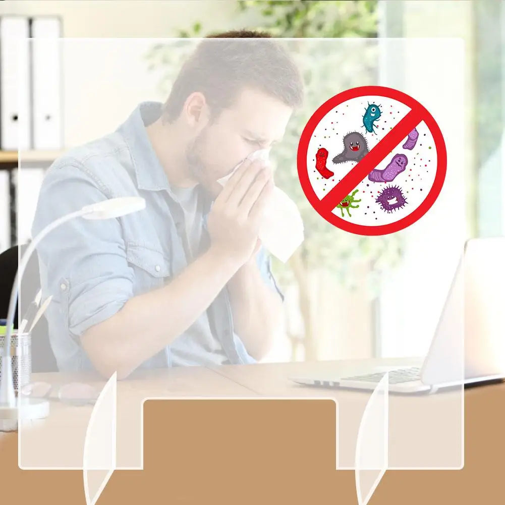 Акриловый защитный экран для чистого коридора офисного ресторана|Корпусы