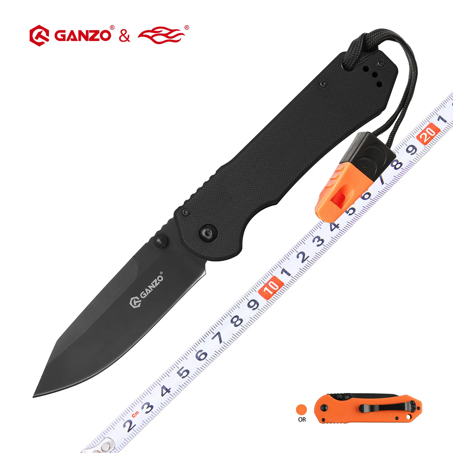 Складной нож Ganzo G7453 Firebird F7453 58-60HRC 440C G10 уличный карманный инструмент для выживания