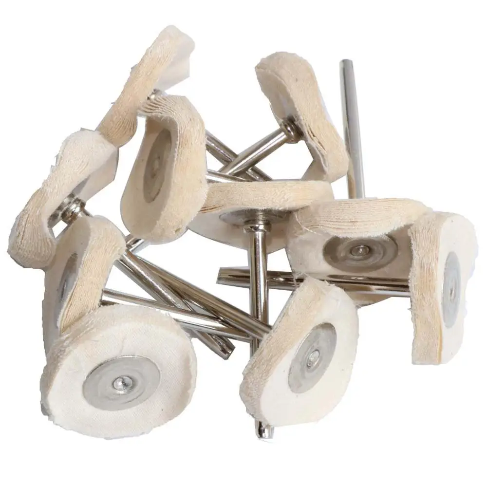 10 шт. вращающаяся щетка шлифовка полировка шлифовальная для вращающегося