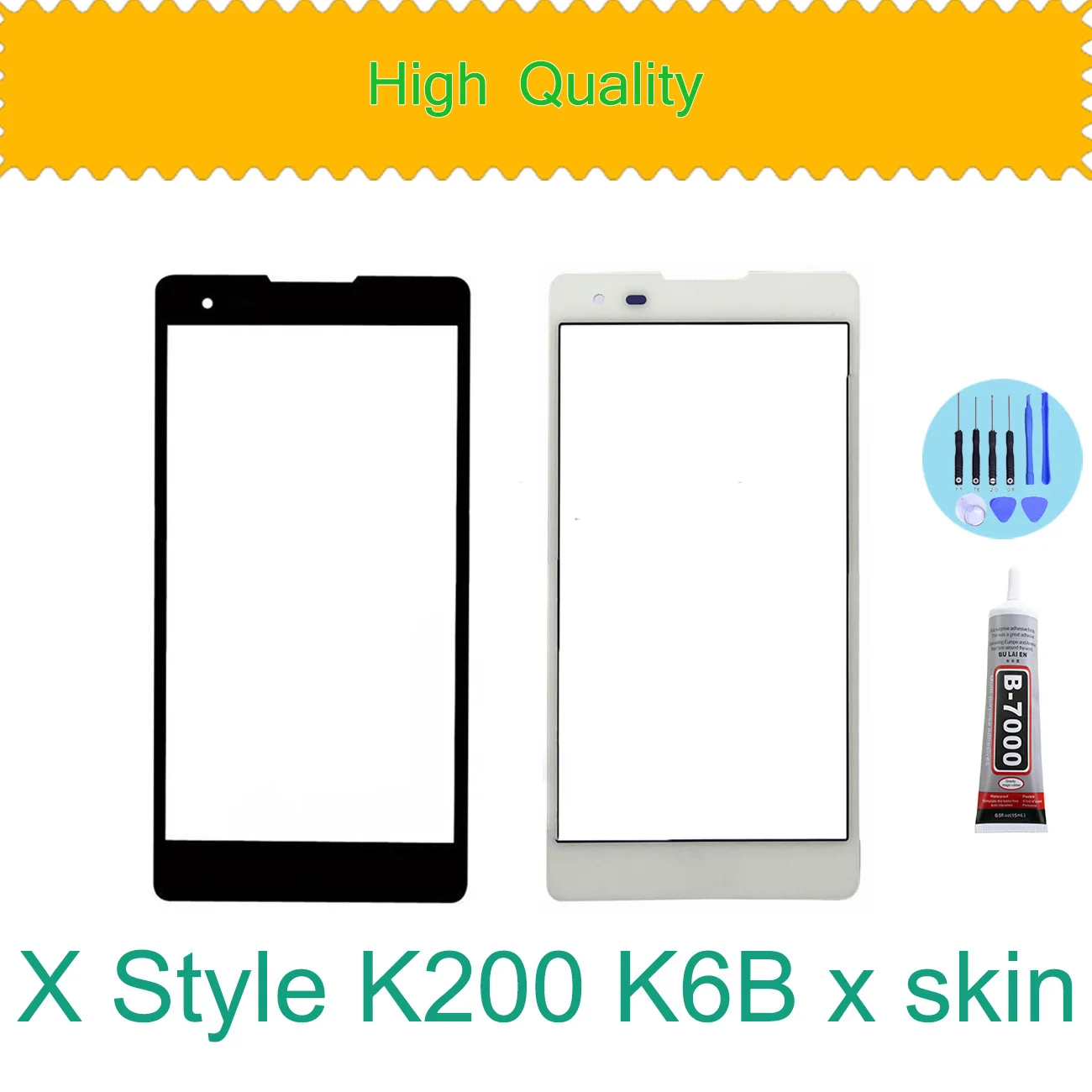 Сменное переднее Сенсорное ЖК-стекло для LG X Style K200 K6B x skin LS676 K200DS K200DSF | Мобильные