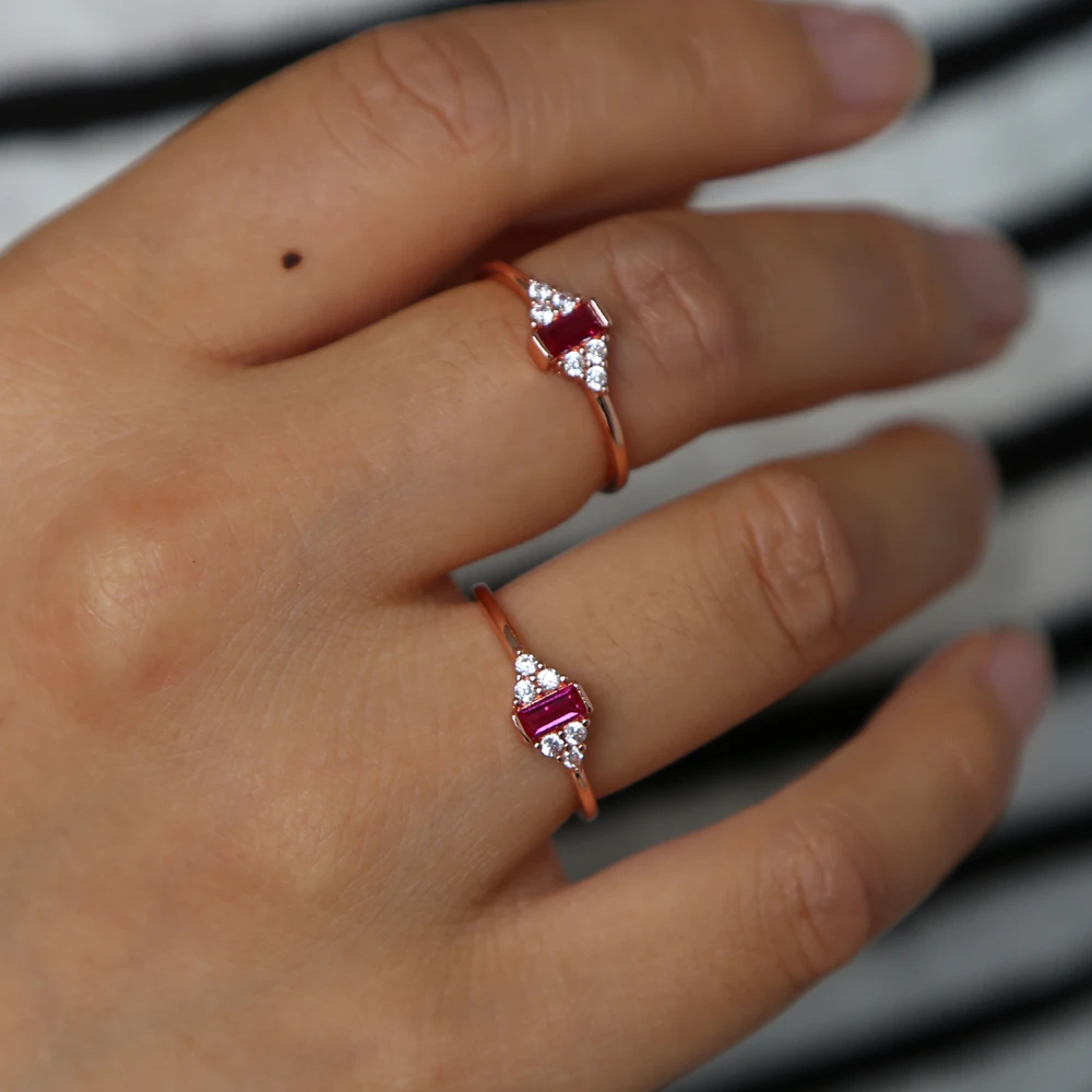 Лидер продаж классическое модное кольцо с фиолетовым камнем элегантные