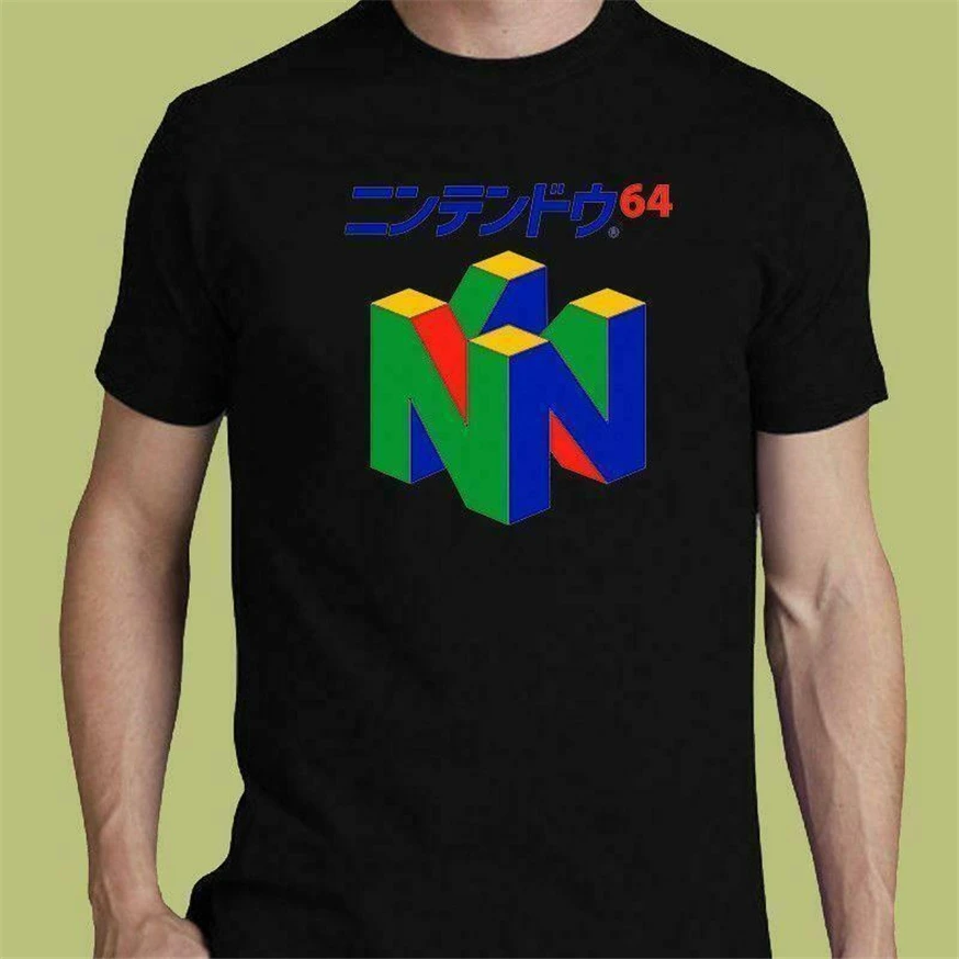 НОВЫЙ nintendo 64 Ретро видеоигры Супер Марио Футболка США размер Em1 летние топы с