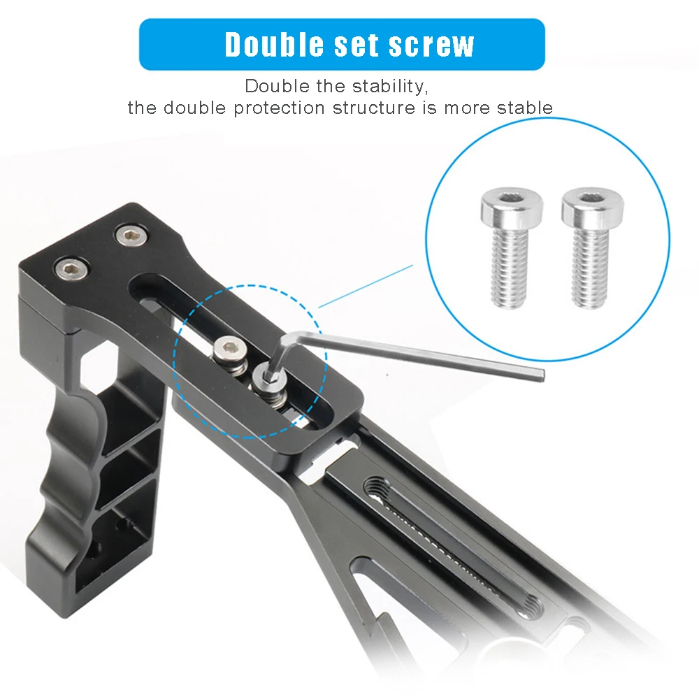 

Diving Handle Tray Underwater Aluminum Stabilizer Rig Camera Housing Case for GoPro for DJI DSLR Camera Base Mount Bracket