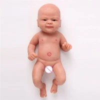 14 realistic cute boy full body silicone reborn baby waterproof doll toy