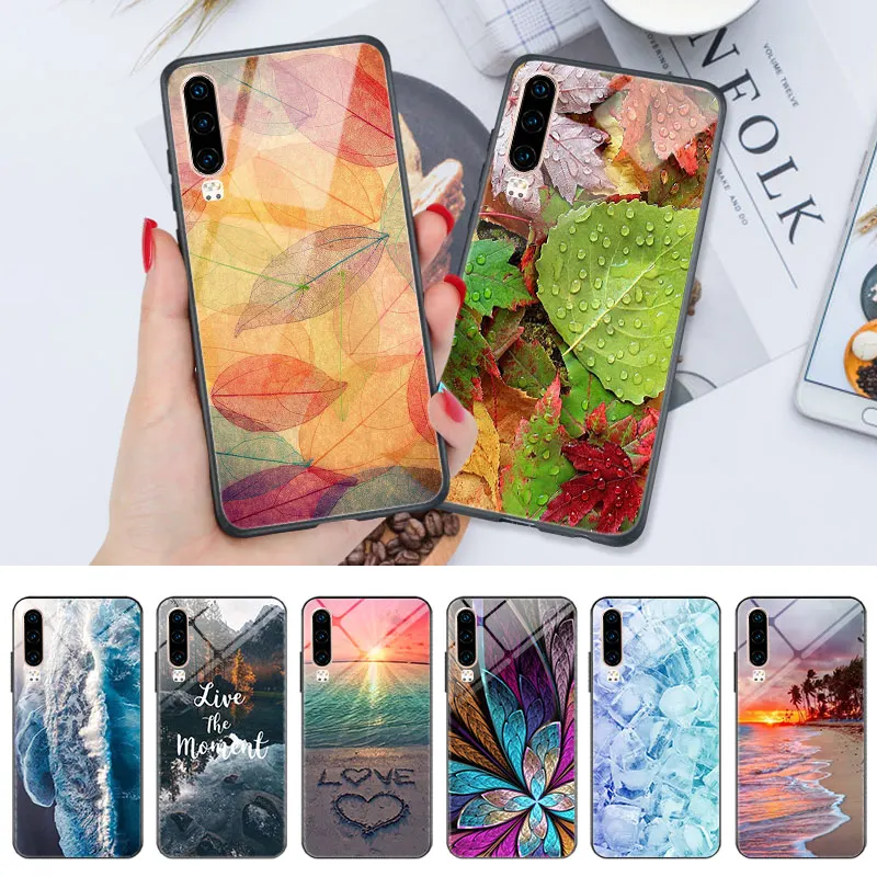 Стильный глянцевый чехол для Huawei P30 Lite P20 P10 P9 Nova 3e зеркальный телефона Pro Capa