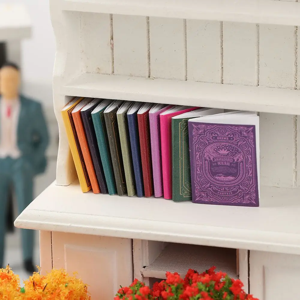 

Аксессуары декоративные поделки домашний декор реквизит для съемки записная книжка Модель классического блокнота кукольный домик Модель ...