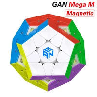original high quality gan mega m magnetic 3x3x3 megaminxeds magic cube dodecahedron magnets speed puzzle christmas gift toys