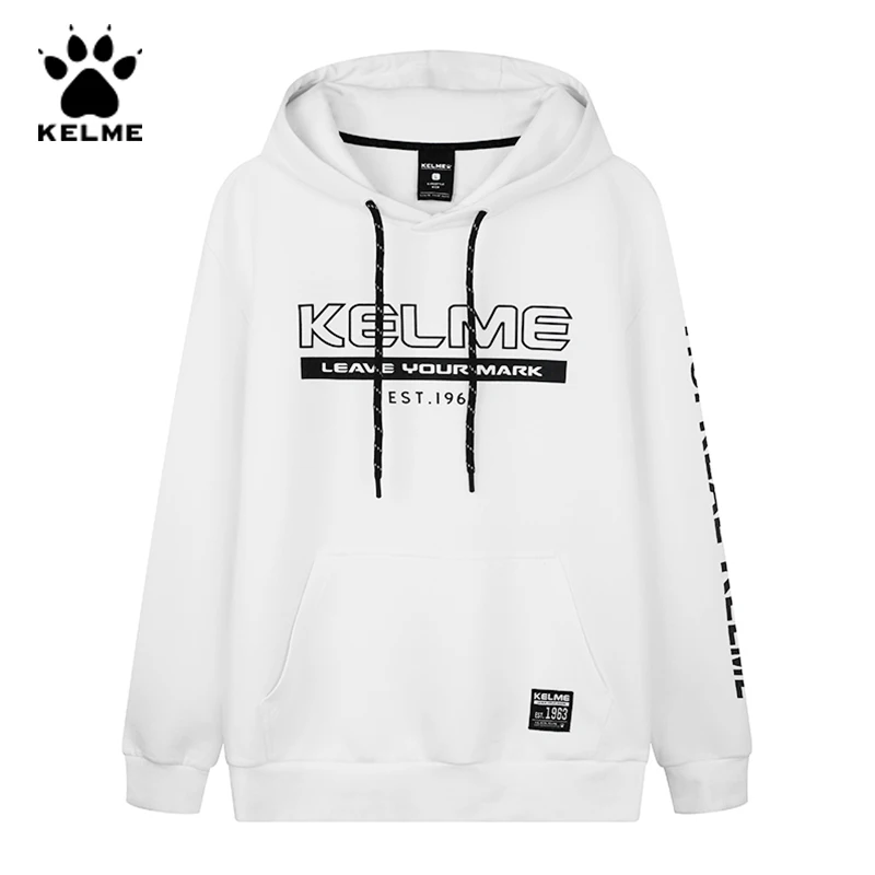 KELME мужские толстовки с буквенным принтом хип-хоп толстовка мужская Японская