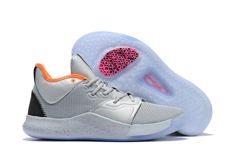 Баскетбольные кроссовки Pauls Georges PG 3 S PALMDALES III P. GEORGES Звездные синие оранжевые