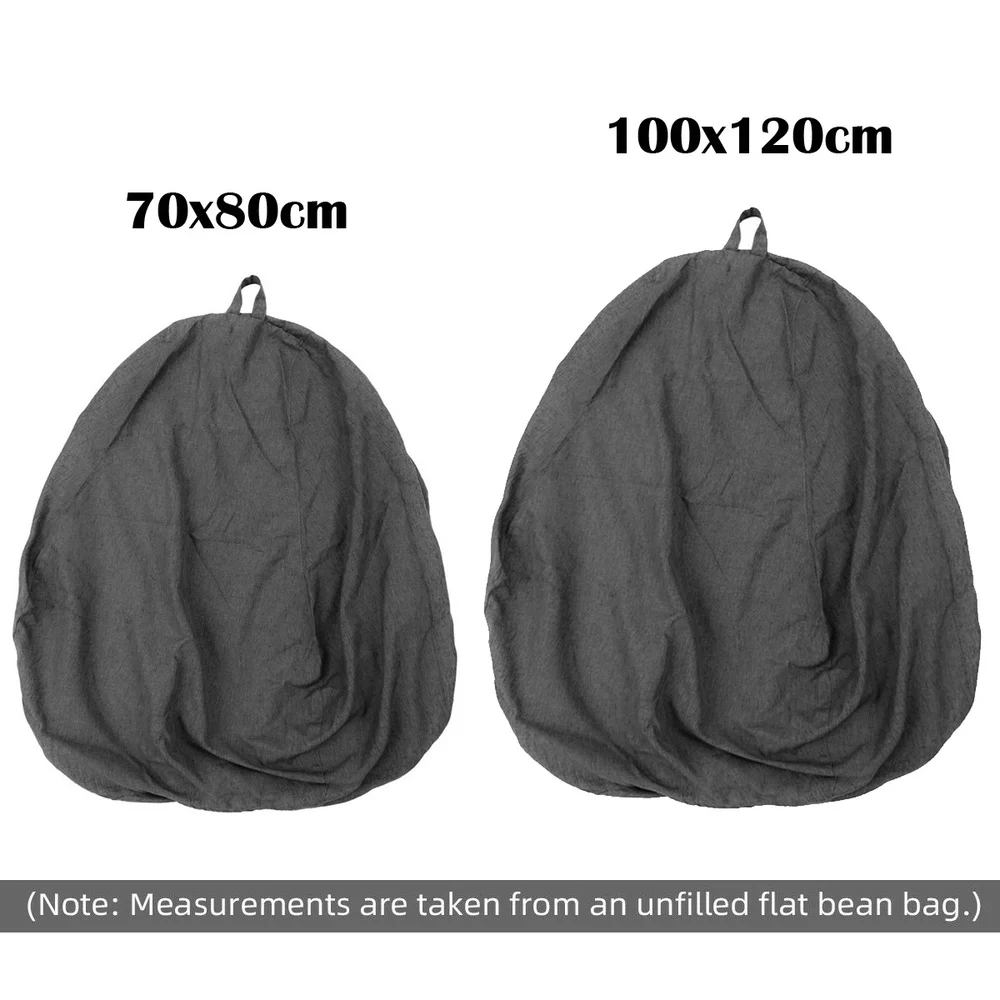 Скандинавский большой мешок для фасоли стул диван крышка дома ленивый шезлонг