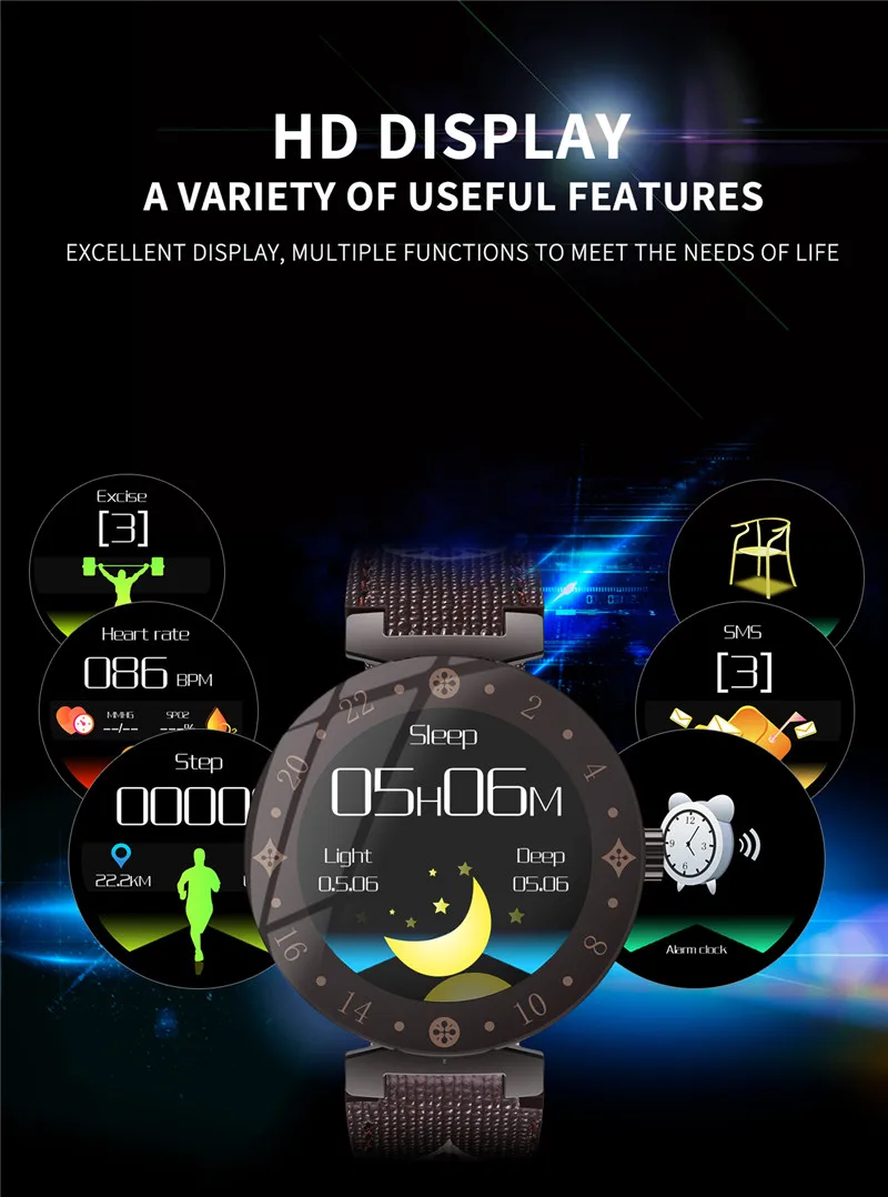 Longet R98 умный браслет для мужчин ips HD сенсорный экран монитор сердечного ритма сна спортивный фитнес-браслет водонепроницаемые часы для ios