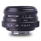 Новое поступление fuji an 35 мм f1.6 C крепление камеры Объективы для видеонаблюдения II для N1 Fuji пленка Fuji NEX Micro 43 EOS B