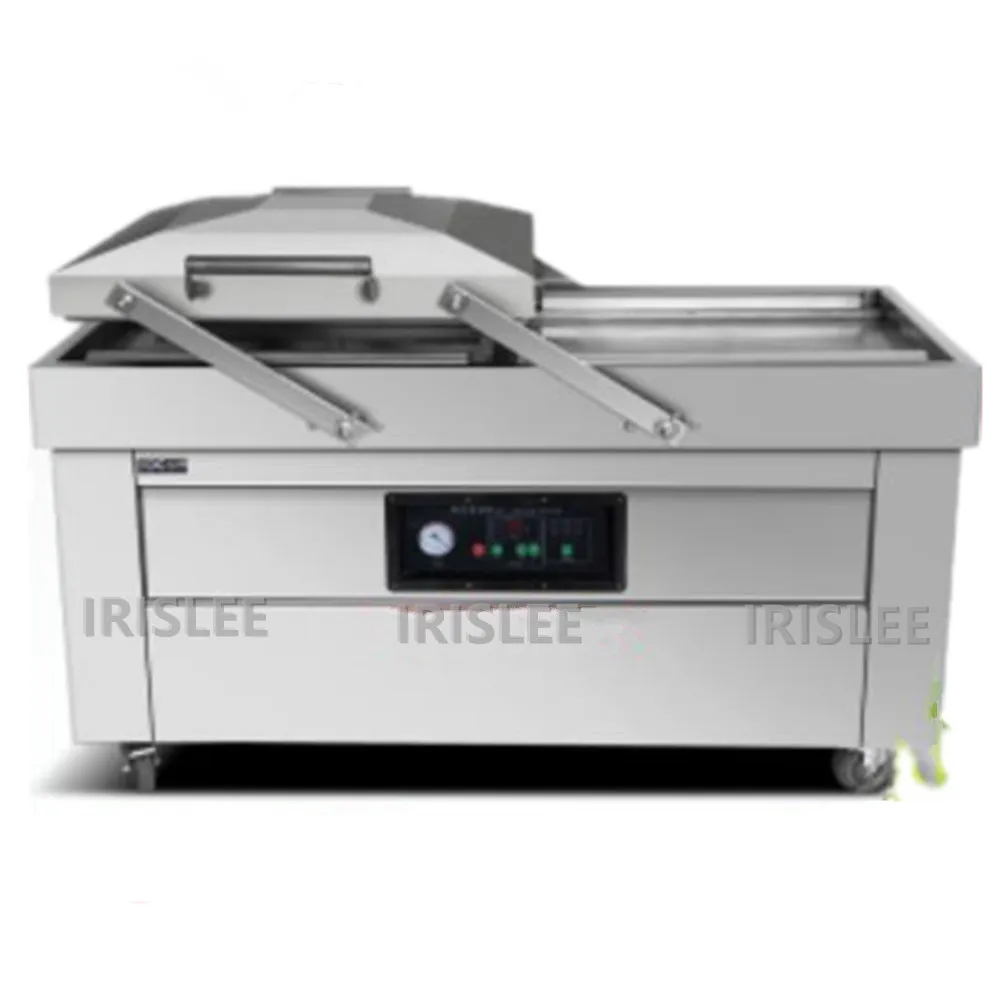 Автоматическая Коммерческая вакуумная упаковочная машина DZ400 2SB двухкамерная