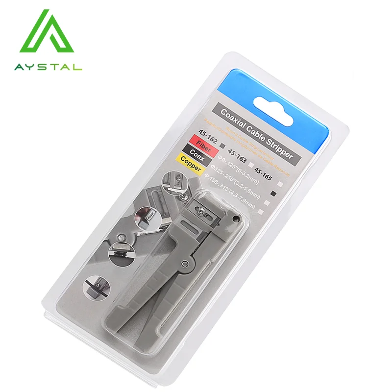 

Free Shipping 3Pcs Fiber Optic Stripper 45-162 45-163 45-165 Coaxial Cable Stripper Optical Cable Slitter Wire Stripper