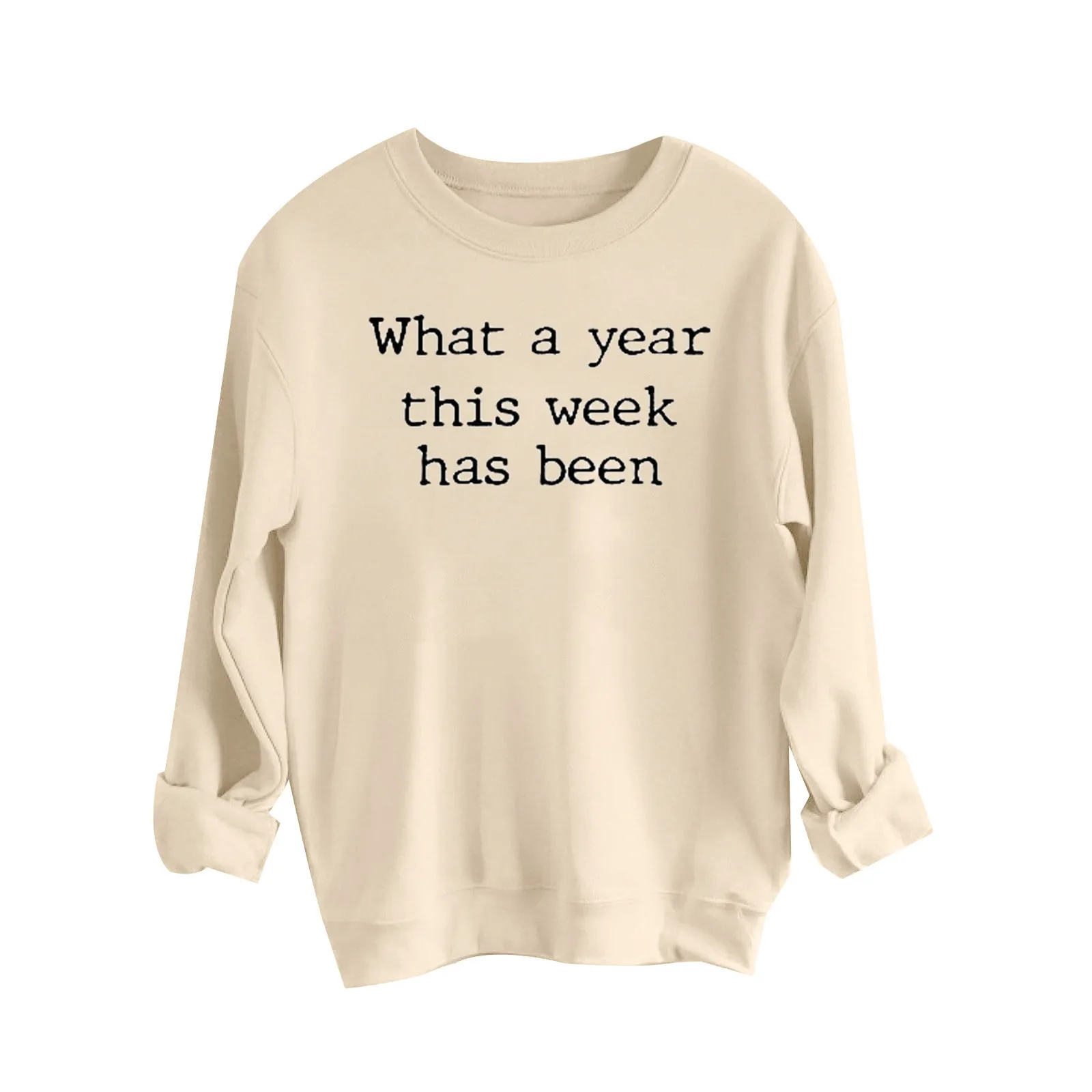 

Streetwear Sweatshirts Crewneck Vintage Letter Printing Hoodies Autumn Winter Casual Roll Up Long Sleeve Sportswears Sudaderas