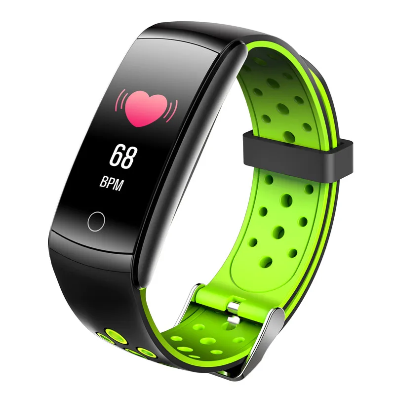 

Smart Bluetooth Bracelet 24-hour Real Body Temperature Monitoring Q8T Dynamic Heart Rate Blood Pressure Watch Waterproof Sports